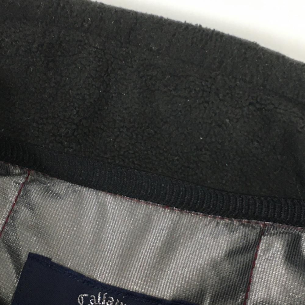 ダイヤ柄地模様 襟裏フリース