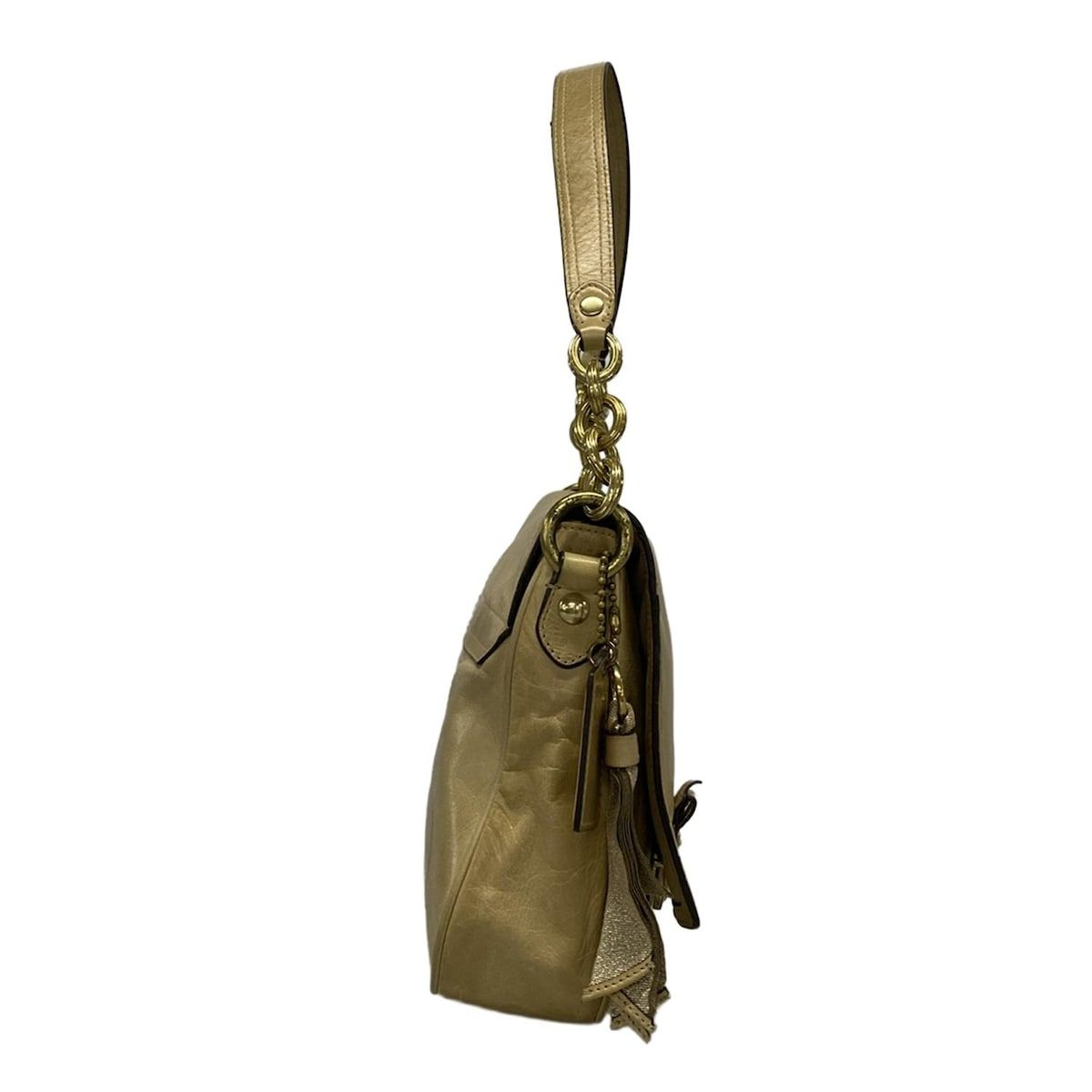 COACH(コーチ) ショルダーバッグ ポピーレザープッシュロック COACH(コーチ) ショルダーバッグ ポピーレザープッシュロック