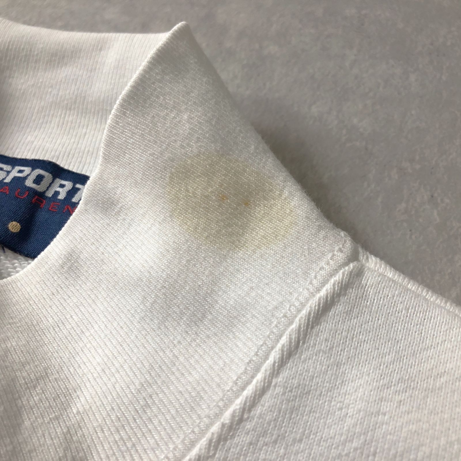 90年代オリジナル ヴィンテージ POLO SPORT RL-92 刺繍 ハーフジップ 