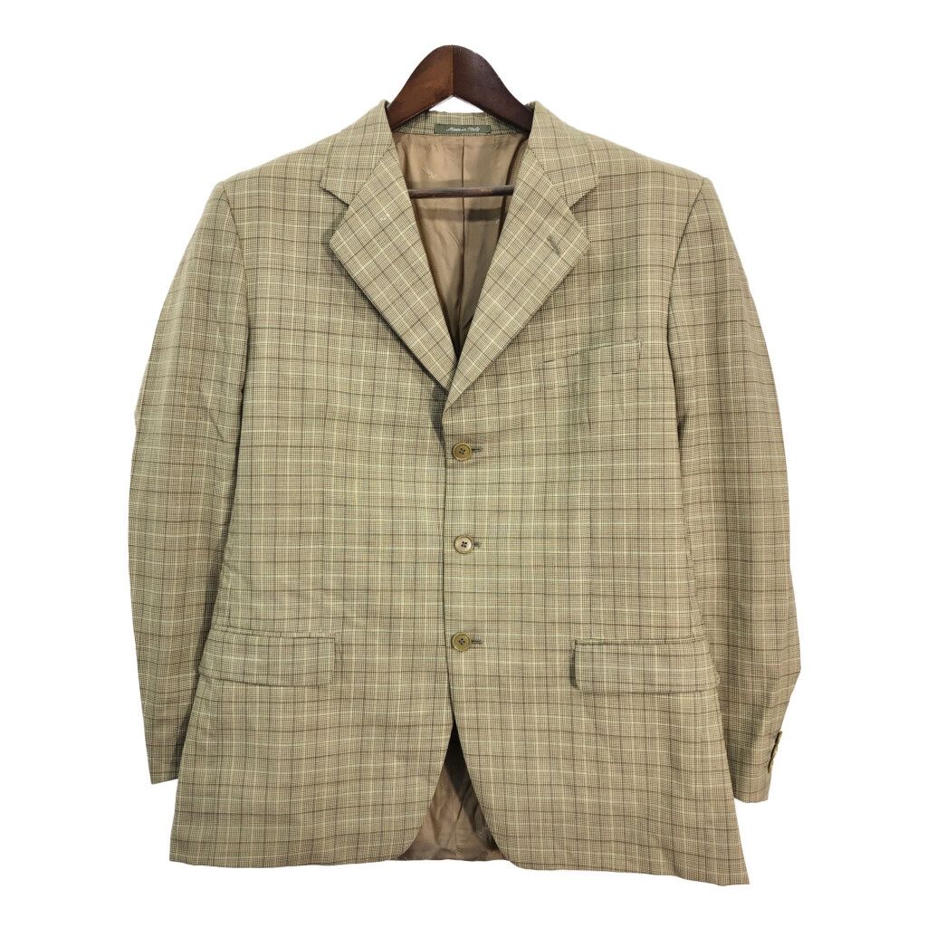 Yves Saint Laurent テーラードジャケット タータンチェック Yves Saint Laurent テーラードジャケット タータンチェック 【公式通販】