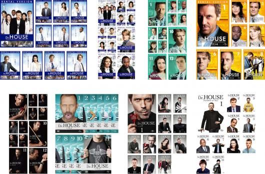 『Dr.HOUSE』シーズン1～FINAL 全89巻 全巻セット レンタルDVD Amazon.co.jp: Dr HOUSE ドクター ハウス シーズン 1、2、3、4