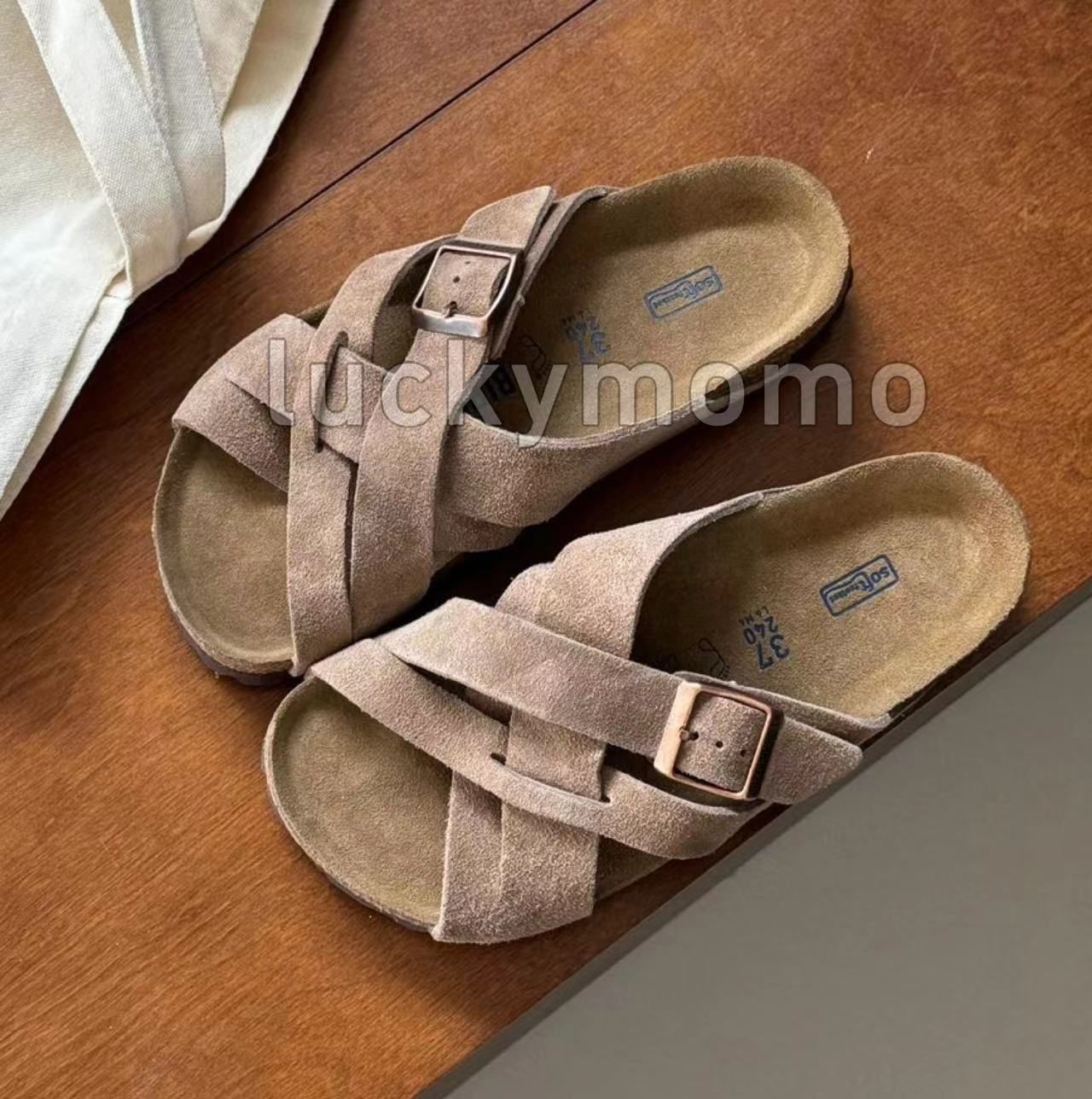 ビルケンシュトック BIRKENSTOCK Lugano ルガーノコルクソールサンダル メンズ レディース 夏サンダル