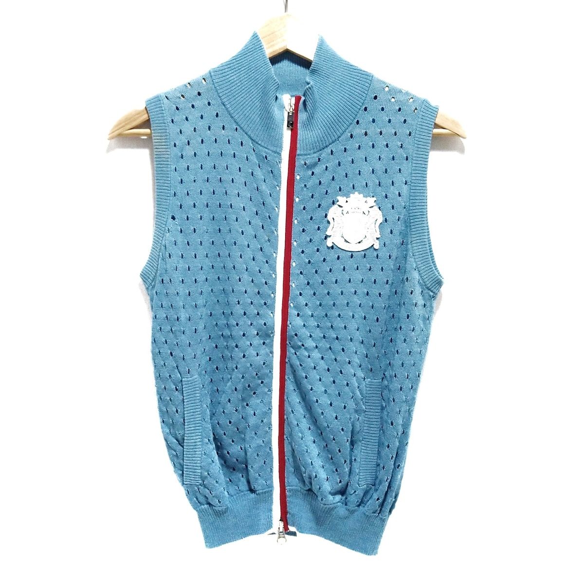 CALLAWAY(キャロウェイ) ベスト サイズM レディース - ブルー×レッド