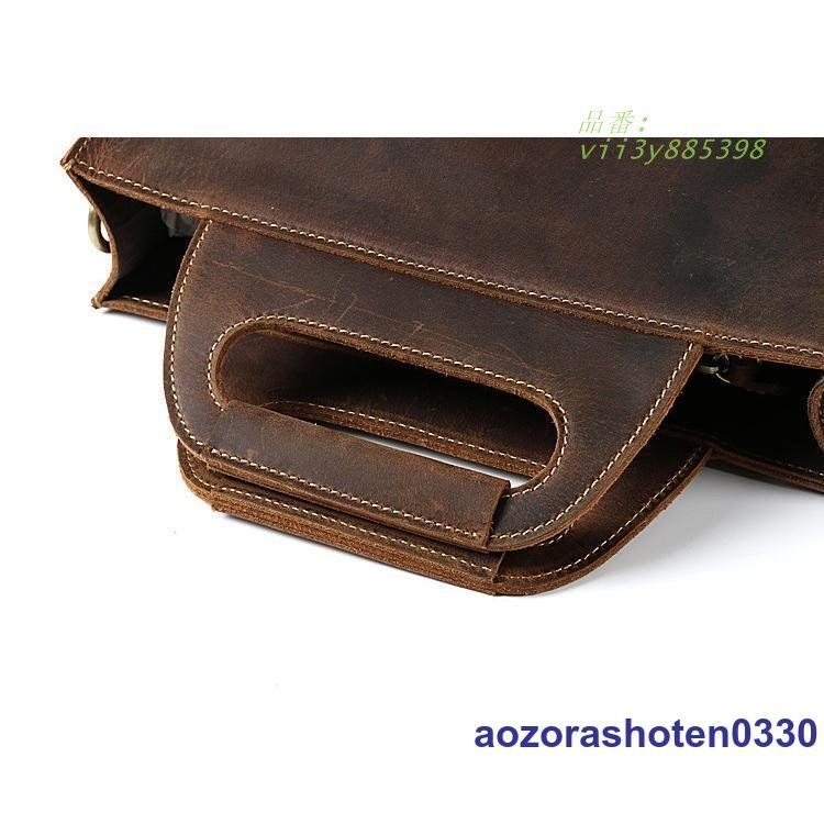 極美品】フルラ ジョーヴェ ラージ 濃紺 オレンジ レザー メッシュ