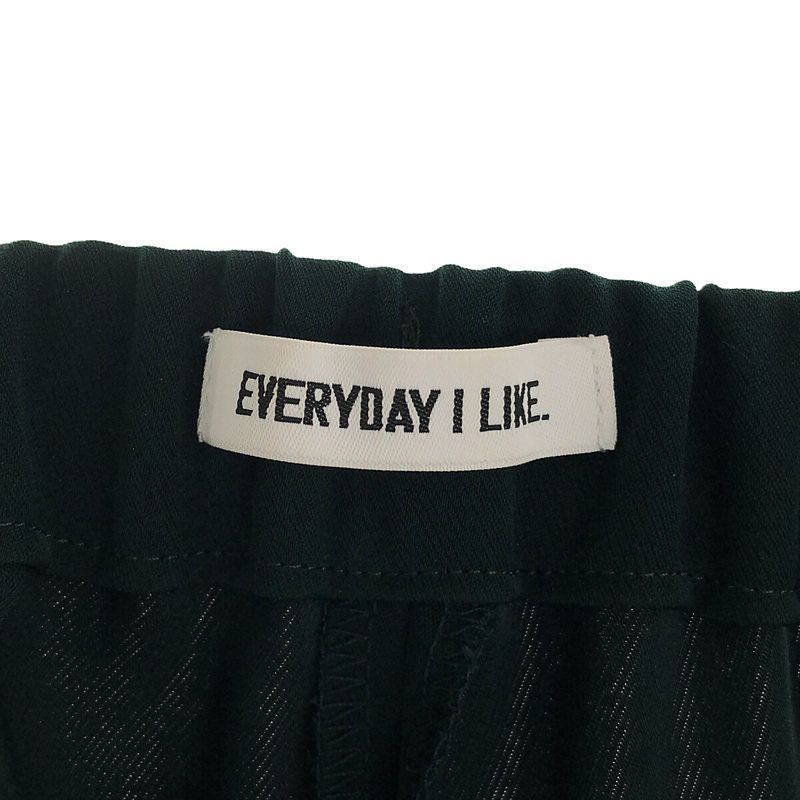 ドゥーズィエムクラス EVERYDAY I LIKE イージーフレアパンツ 黒 Deuxieme Classe（ドゥーズィエムクラス）の「*イージーフレア