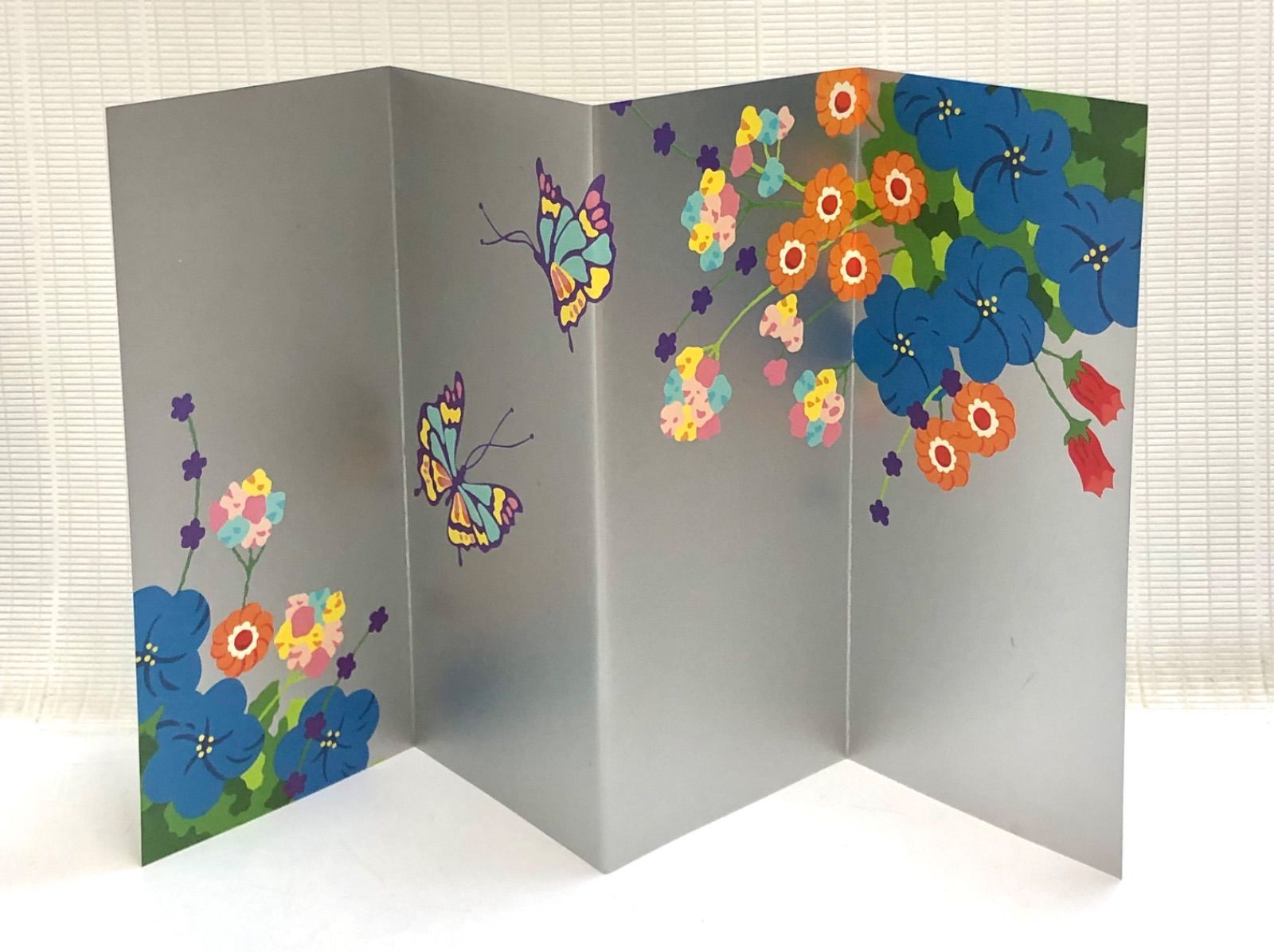 松尾たいこ BYO-BU E 屏風絵 アート作品 春＆冬セット 18705202 配送