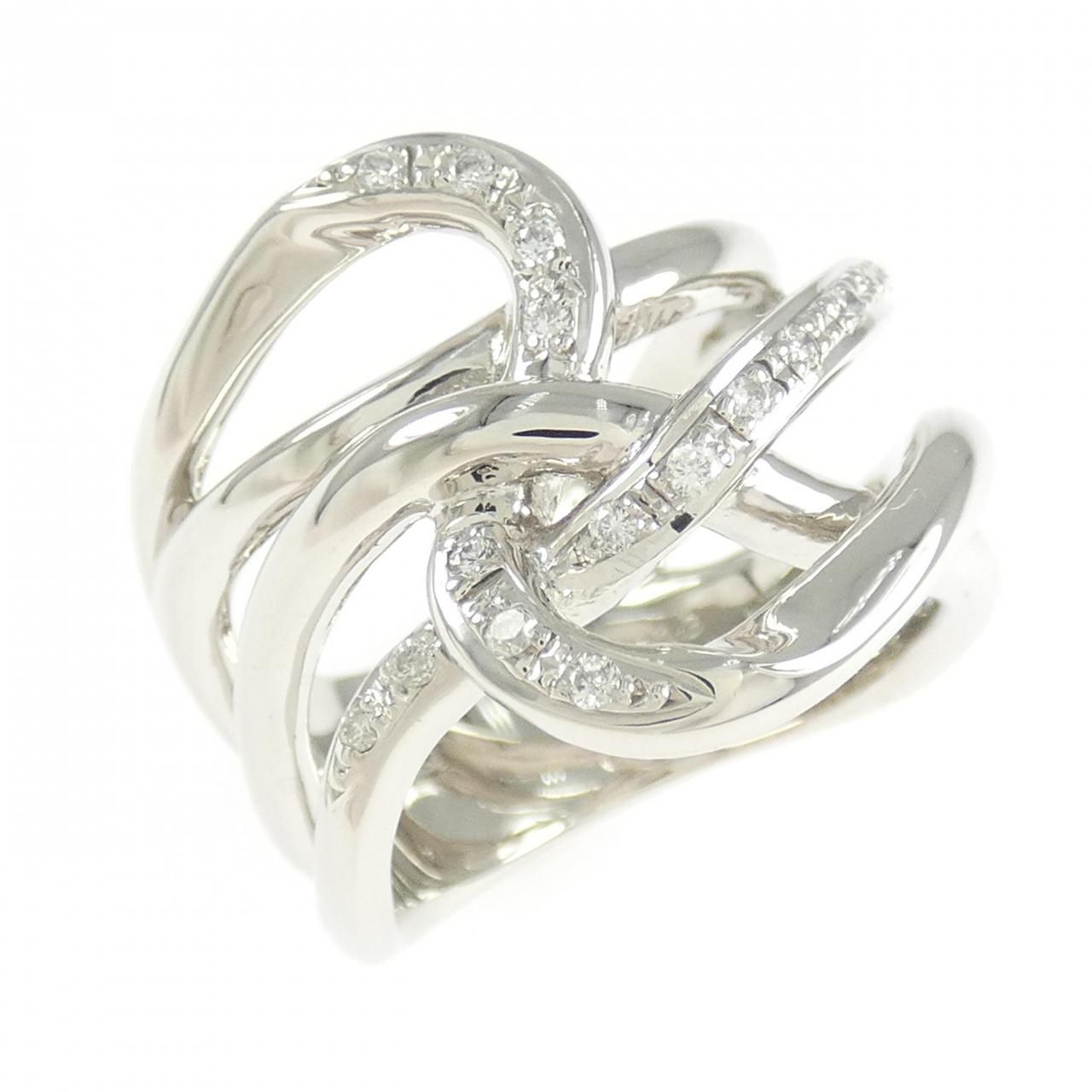 Pt900　ダイヤモンドリング Pt900 ダイヤモンド リング 1.63ct フラワー — セルビー