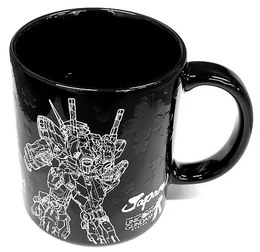 【中古】マグカップ・湯のみ(キャラクター) ユニコーンガンダム(ver.TWC) 感温マグ(桜) 「機動戦士ガンダムUC」 ガンダムカフェ限定