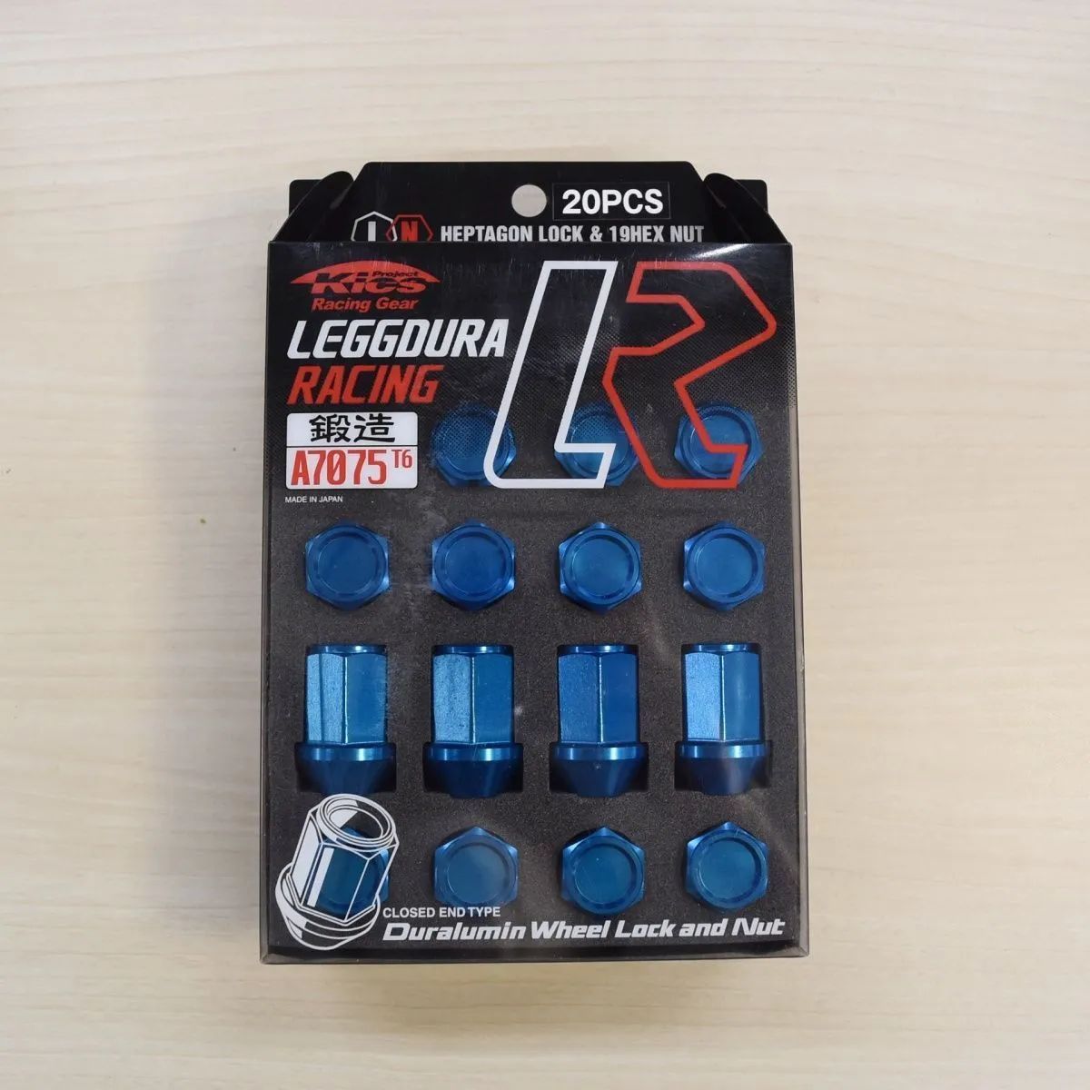 ジュラルミンナット ロックナット M12×P1.25 19HEX KYOEI ニッサン、スバル、スズキ＜新品＞10BL　1.25