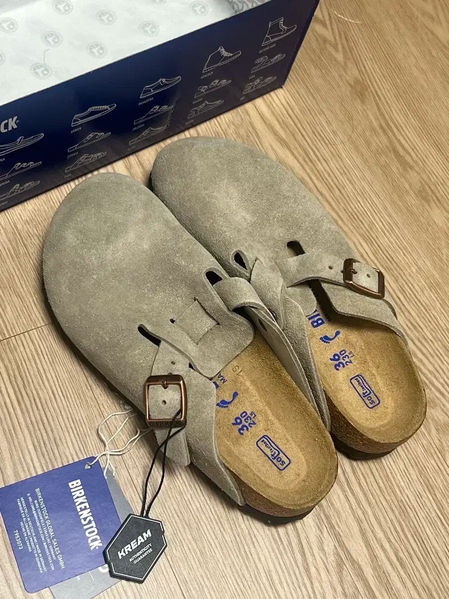 新品未使用！BIRKENSTOCK ボストン　36 23cm 新品 ビルケンシュトック BIRKENSTOCK シルバー BOSTON 36