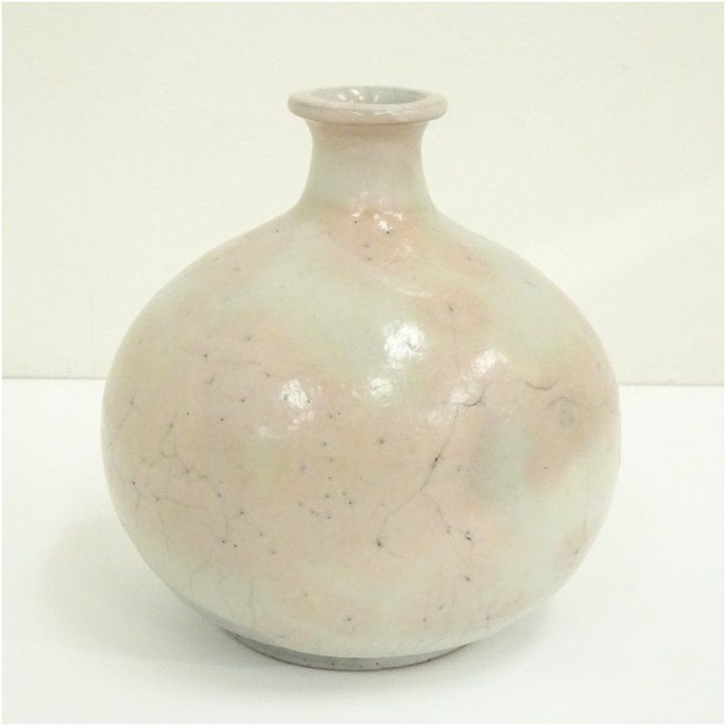 丹波焼 末晴窯 西端末晴造 白丹波花入 共箱 花入れ 茶道 茶道具 花瓶 花器 おしゃれ フラワーベース 道具 茶室 華道 華道具 インテリア hnir WWW_OLIVIERBERNSTEIN_COM