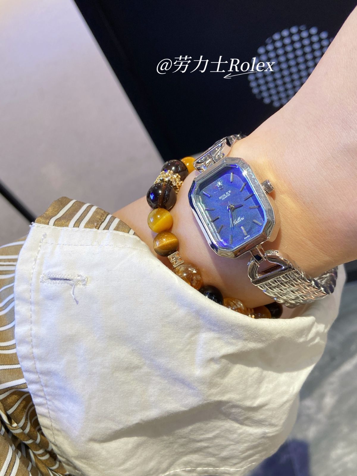 今日特価】Rolex ロレックス 新発売スモールスクエア 25mm 精巧