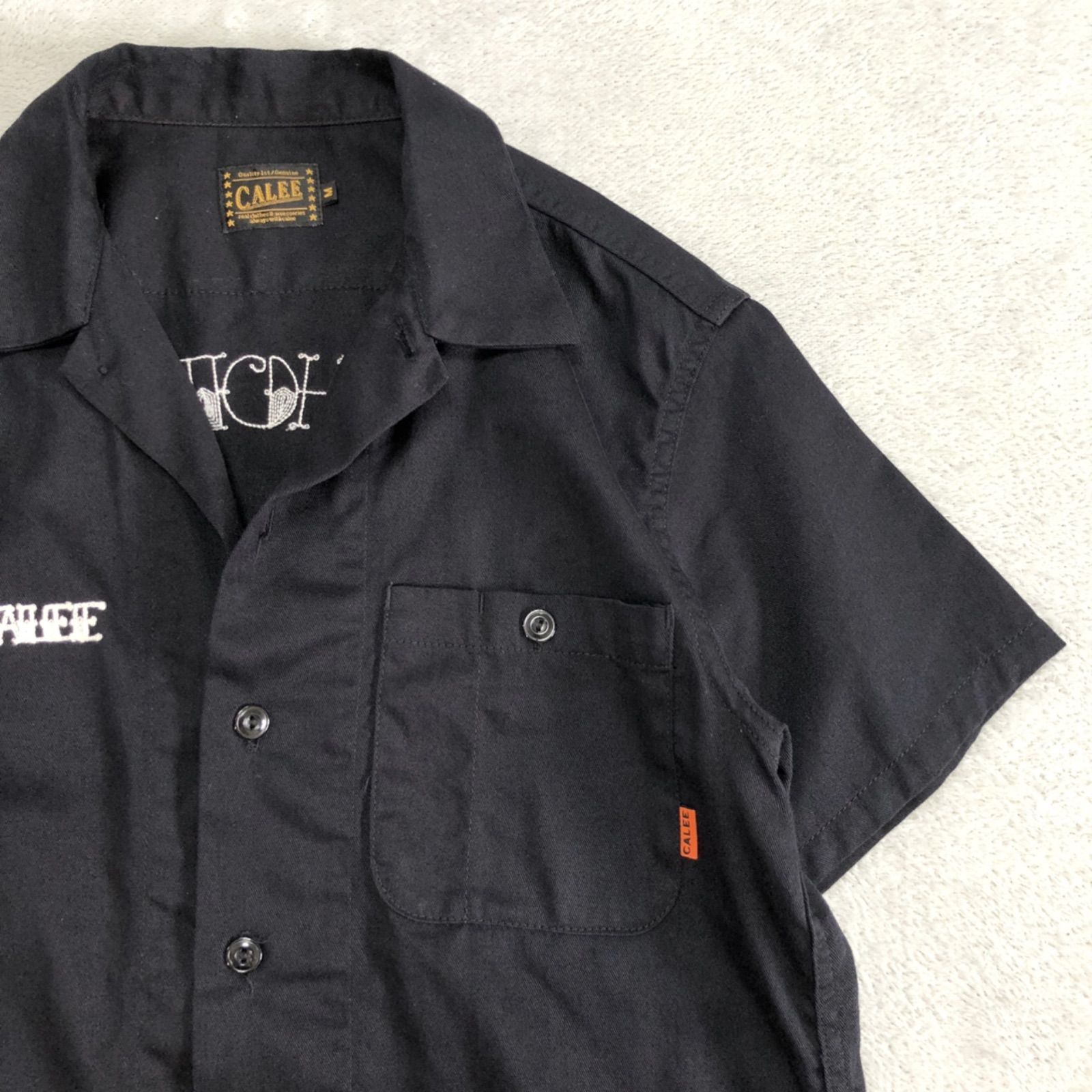 CALEE 「VINTAGE TYPE RIB BOWLING SH」 ボーリングシャツ