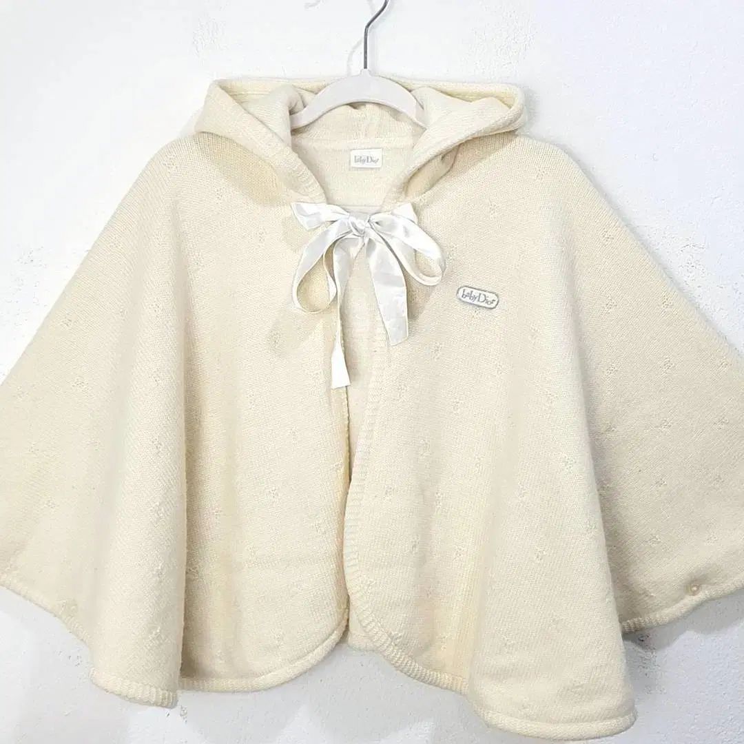 90-100 2-4 y ベビーディオール ケープ ポンチョ マント