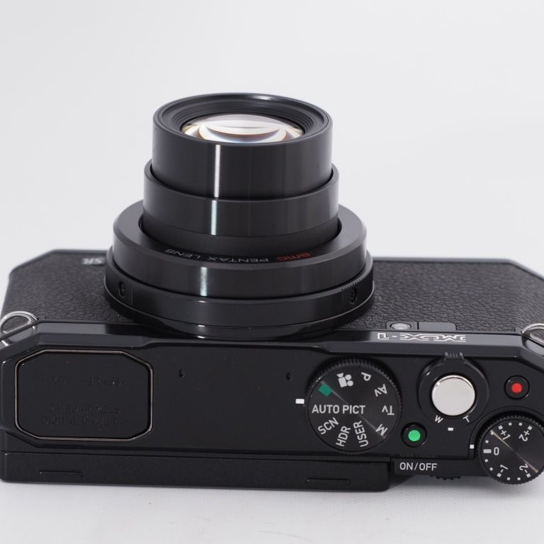 PENTAX ペンタックス デジタルカメラ MX-1 クラシックブラック 1/1.7インチ大型CMOSセンサー F1.8大口径レンズ MX-1BK -  メルカリ