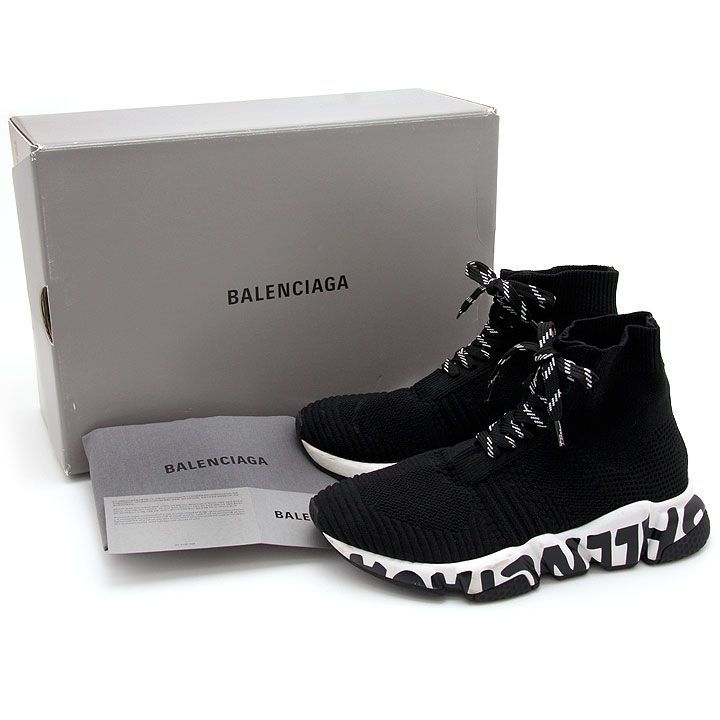 好評新作】 Balenciaga - 良品 バレンシアガ スピードレースアップ