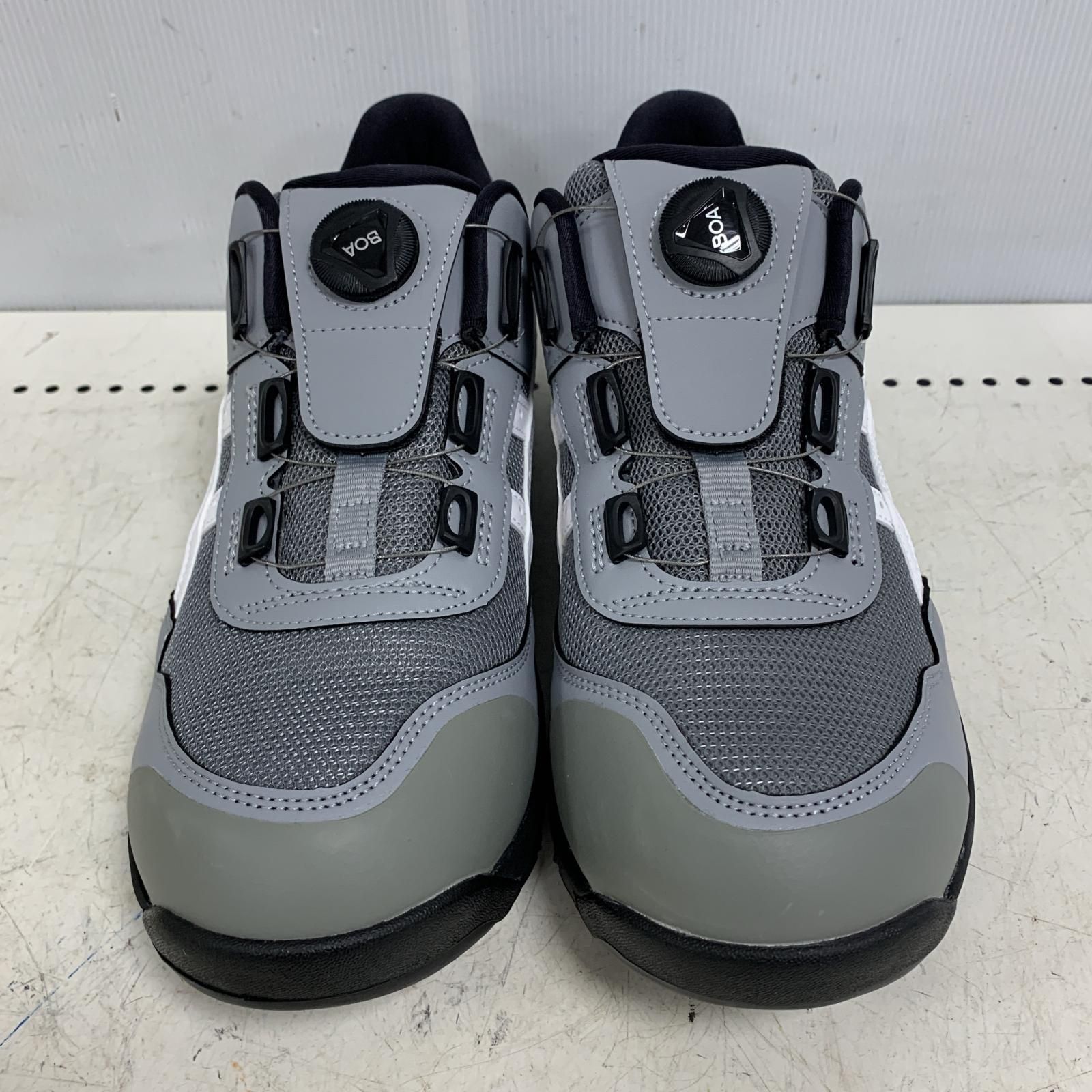 ♭♭asics アシックス 27cm WINJOB BOA 安全靴 27.0cm CP209 グレー 