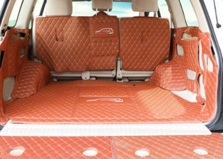 トヨタランドクルーザー200用トランクマット 8カ所保護タイプ キズ汚れ防止 防水素材YR売れ筋商品