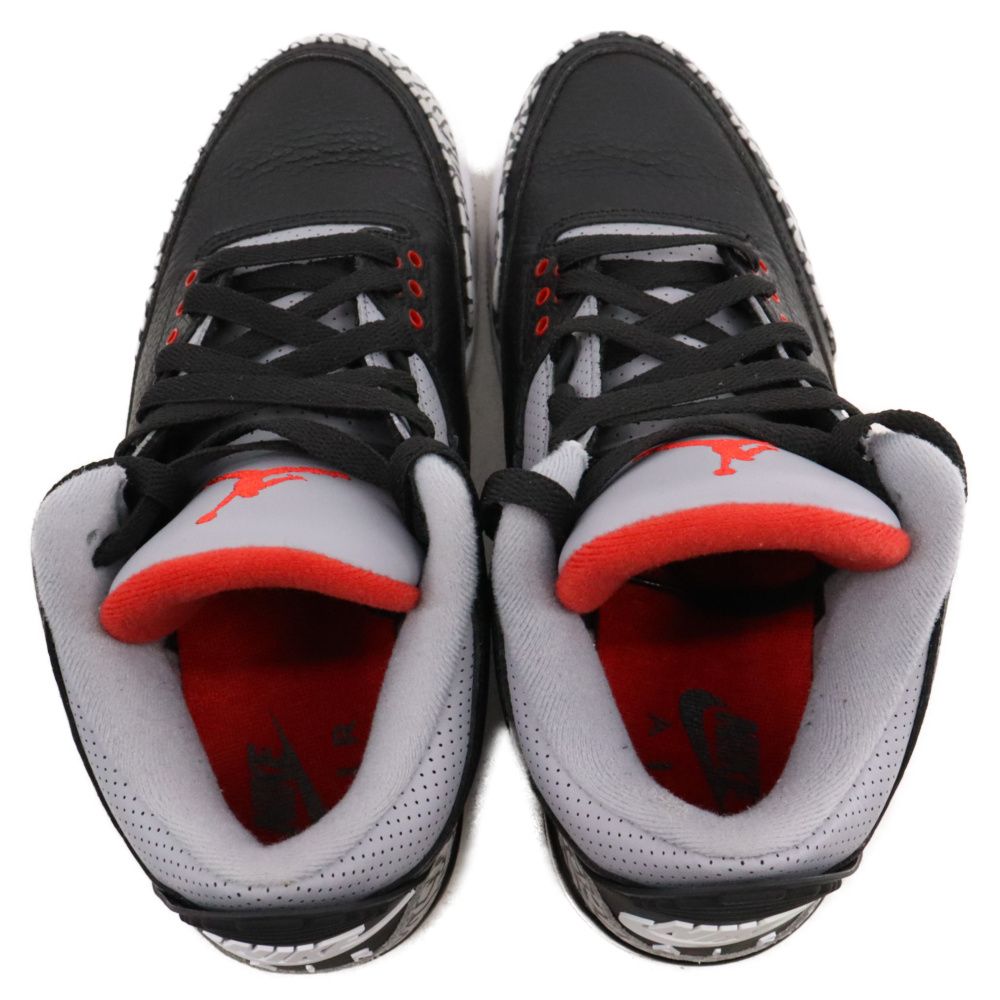 NIKE (ナイキ) AIR JORDAN 3 RETRO OG BLACK CEMENT 854262-001