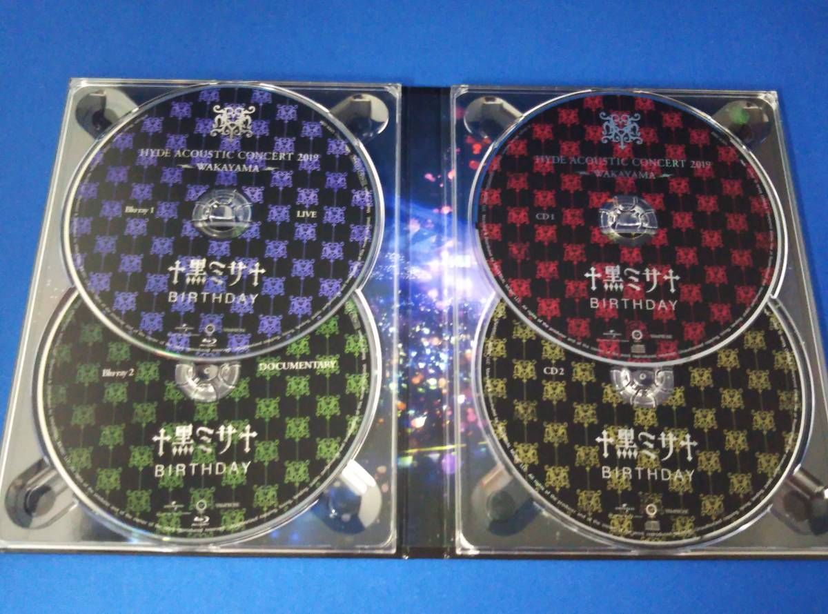 HYDE ACOUSTIC CONCERT 2019 黑ミサ ブルーレイ ＋CD HYDE ACOUSTIC CONCERT 2019 黑ミサ ブルーレイ ＋CD - メルカリ