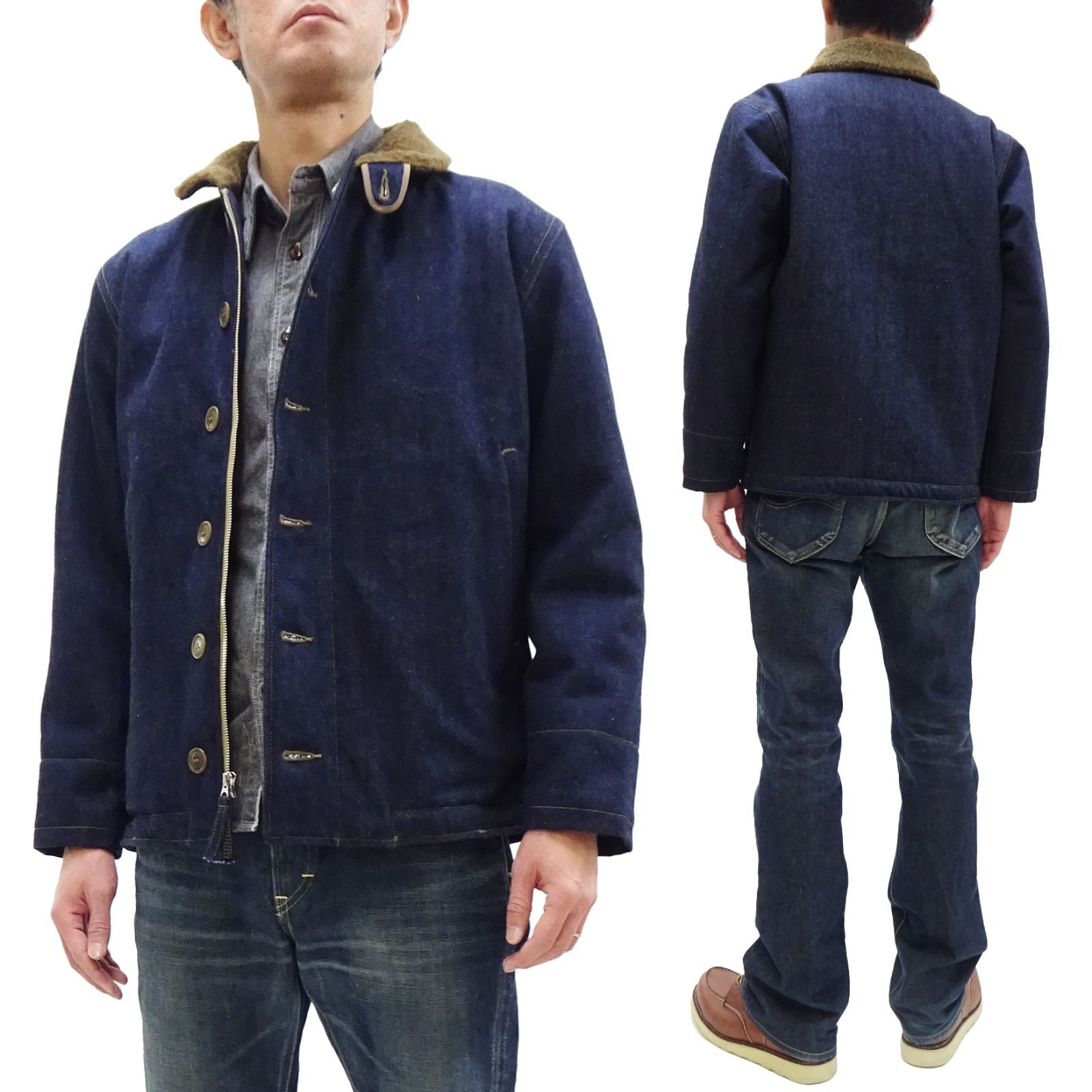 希少　JELADO×COLIMBO　コラボ　デニム　N-3B　XS 希少 JELADO×COLIMBO コラボ デニム N-3B XS - メルカリ