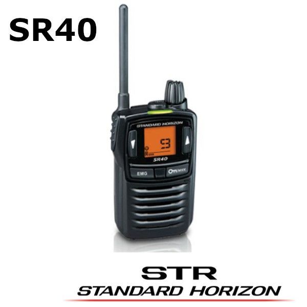 インカム スタンダード 八重洲無線 SR40（ブラック）特定小電力