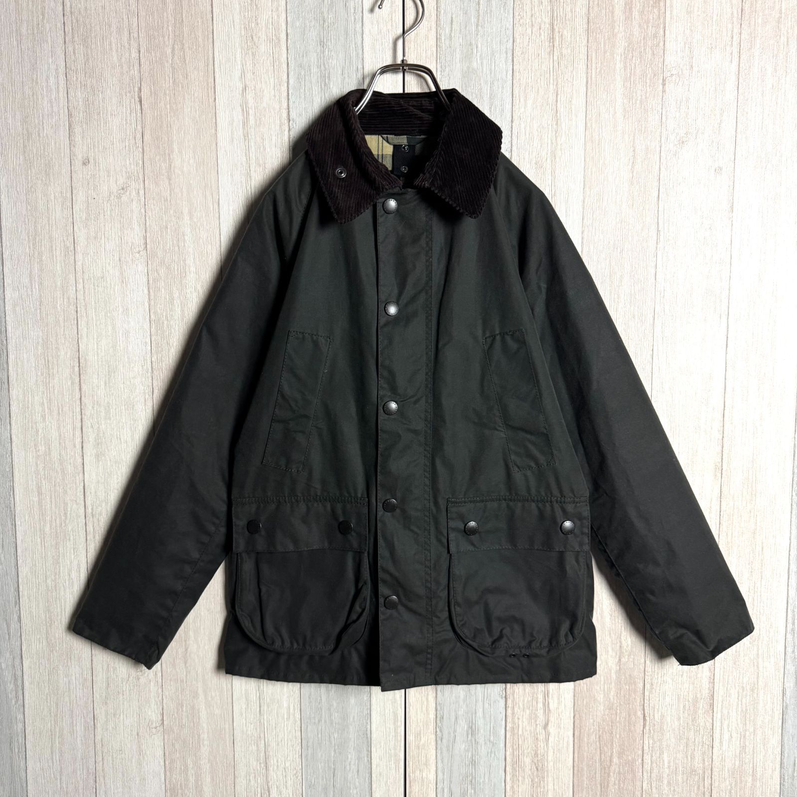 英国製 Barbour バブアー オイルドジャケット BEDALE ビデイル セージ