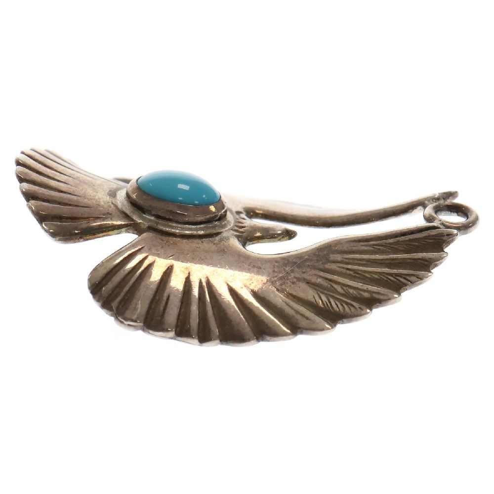 希少】OLD GORO'S ターコイズ イーグルペンダントトップ OLD GORO