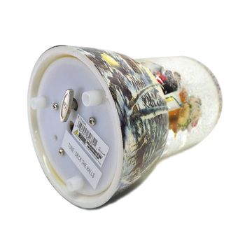 ハウリングパピー ミュージカル スノードーム クリスマス Roman