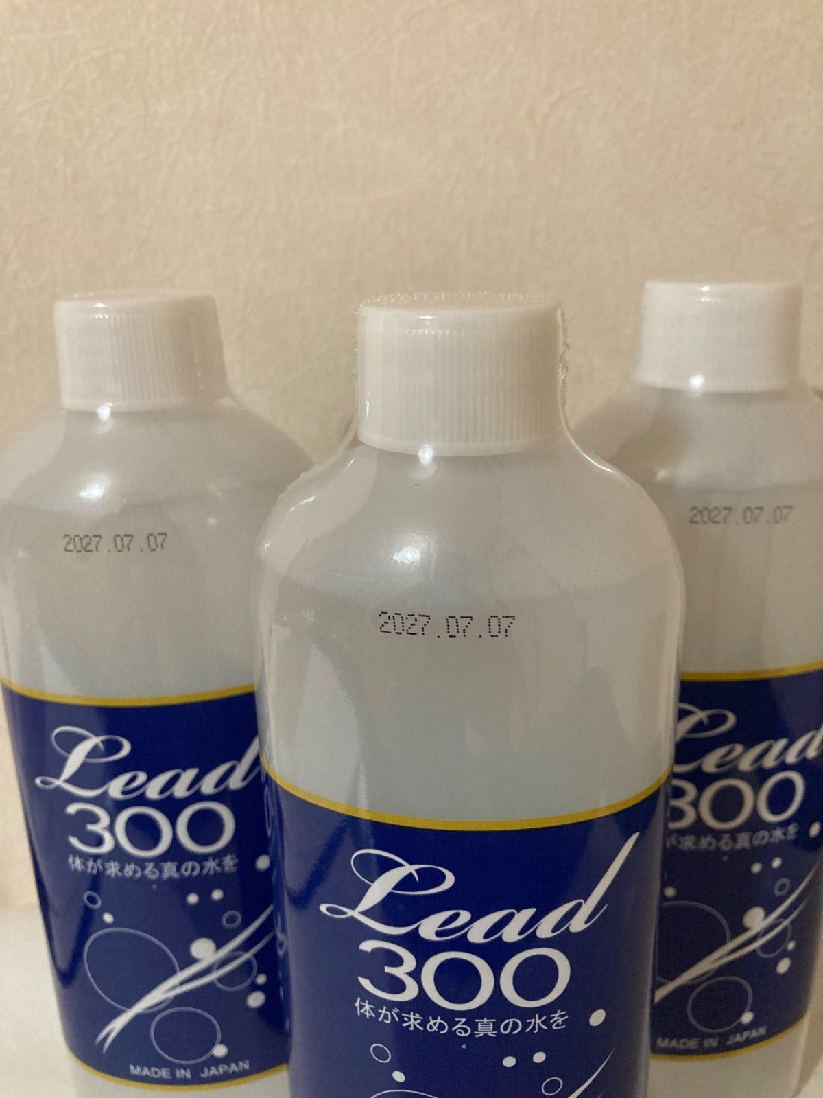 新品】Lead300 ミネラルウォーター 300ml 3本セット - メルカリ