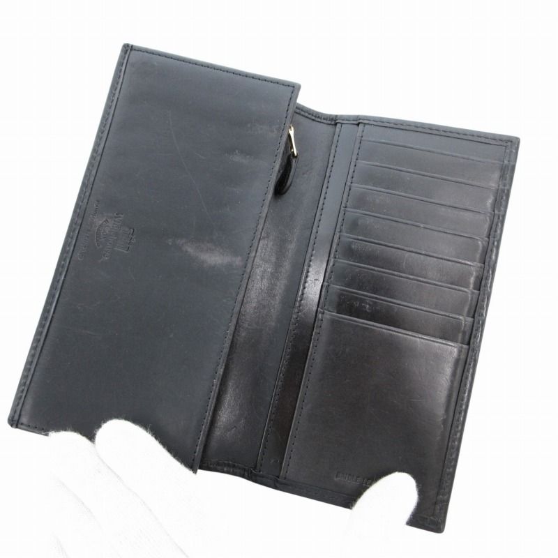 ホワイトハウスコックス ZIP ウォレット 財布 ブラック 二つ折り