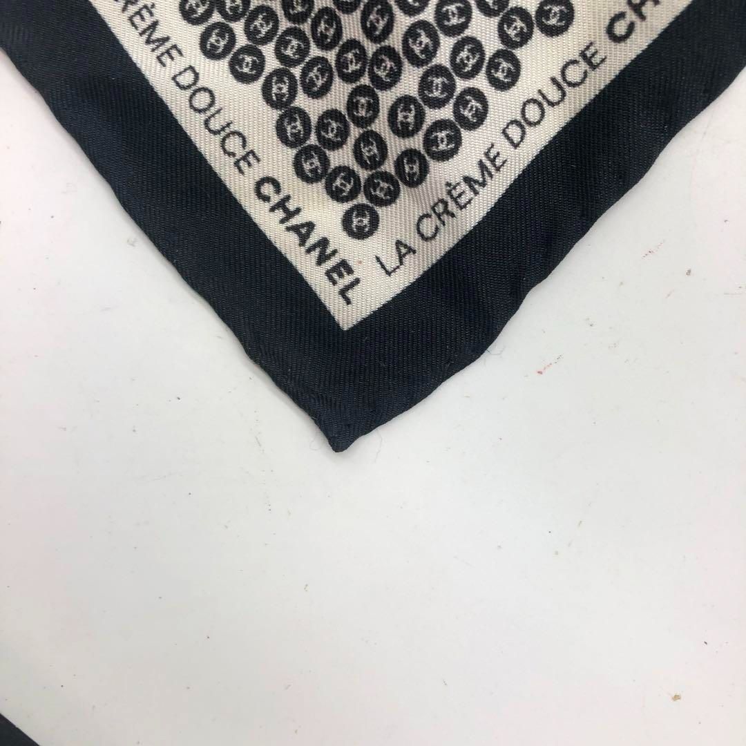 シャネル ハンカチ スカーフ シルク バンダナ ココマーク FX236 - メルカリ
