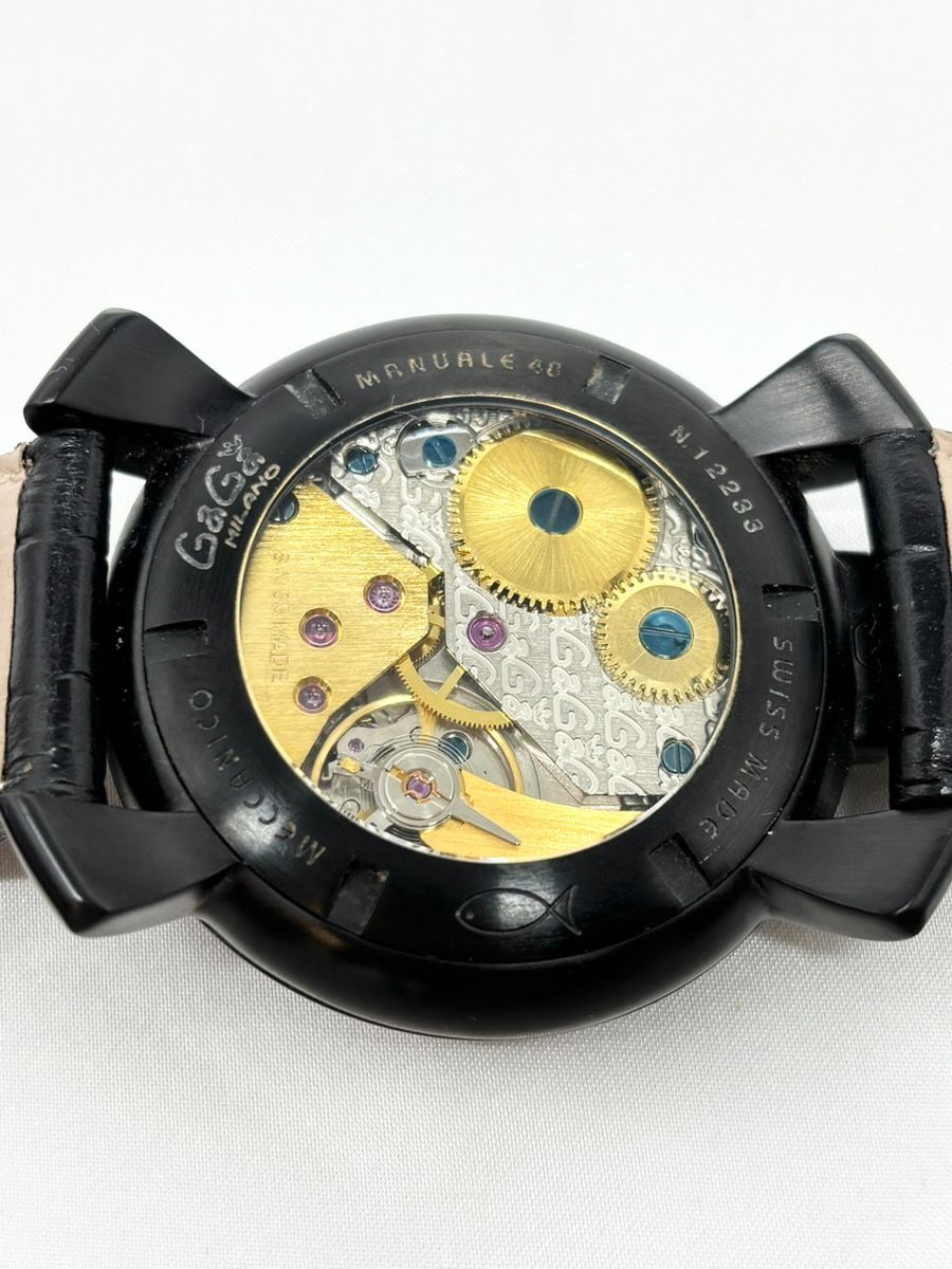 GAGA MILANO 腕時計 ジャンク 80-AM2405-195 GAGA MILANO 腕時計 ジャンク 80-AM2405-195 メンズ - 時計