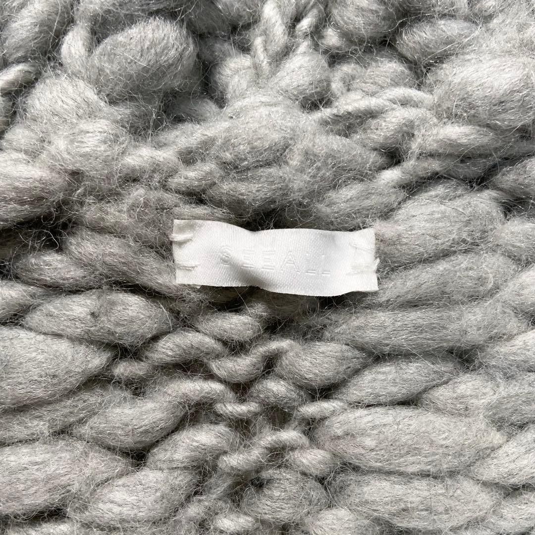 SEEALL シーオール ハンドメイド スラブニット カーディガン 1 - メルカリ