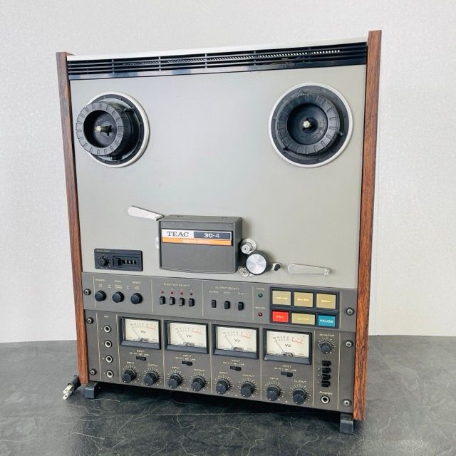 TEAC オープンリールデッキ 30-4 ティアック 通電OK オーディオ機器|69240