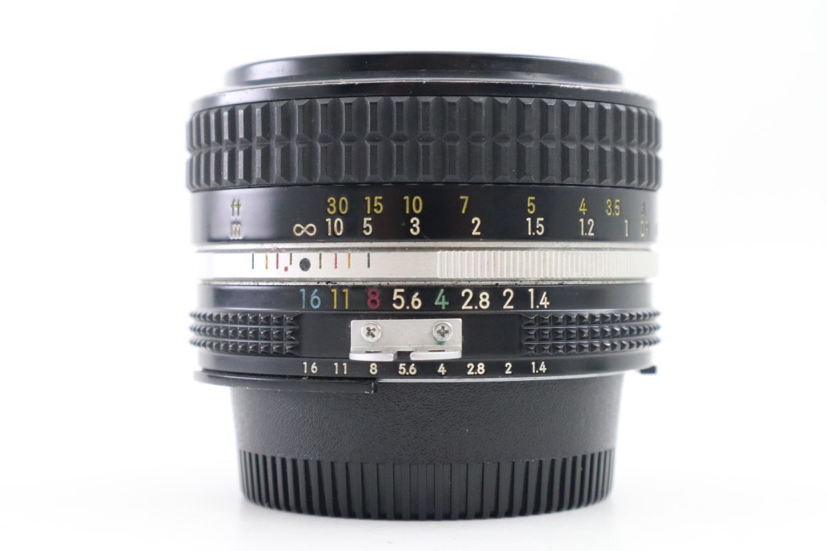 Nikon ニコン NIKKOR Ai 50mm F/1.4 MFレンズ (f01574) - メルカリ
