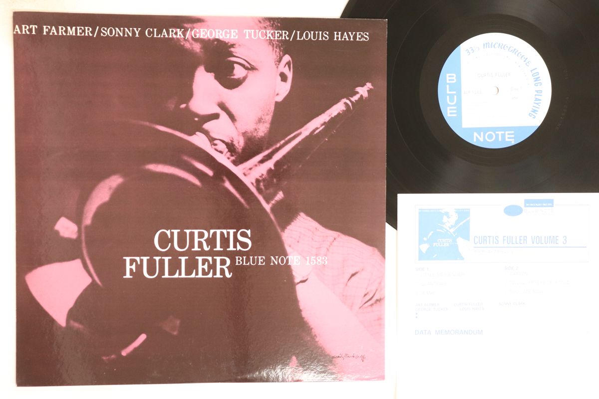 LP Curtis Fuller Volume 3 BLP1583 BLUE NOTE 00260