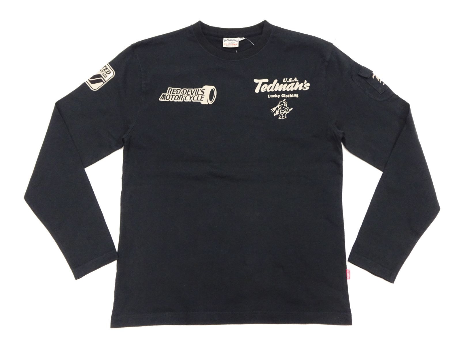 テッドマン TDLS-369 ロンT TEDMAN 長袖Tシャツ バイク Devil