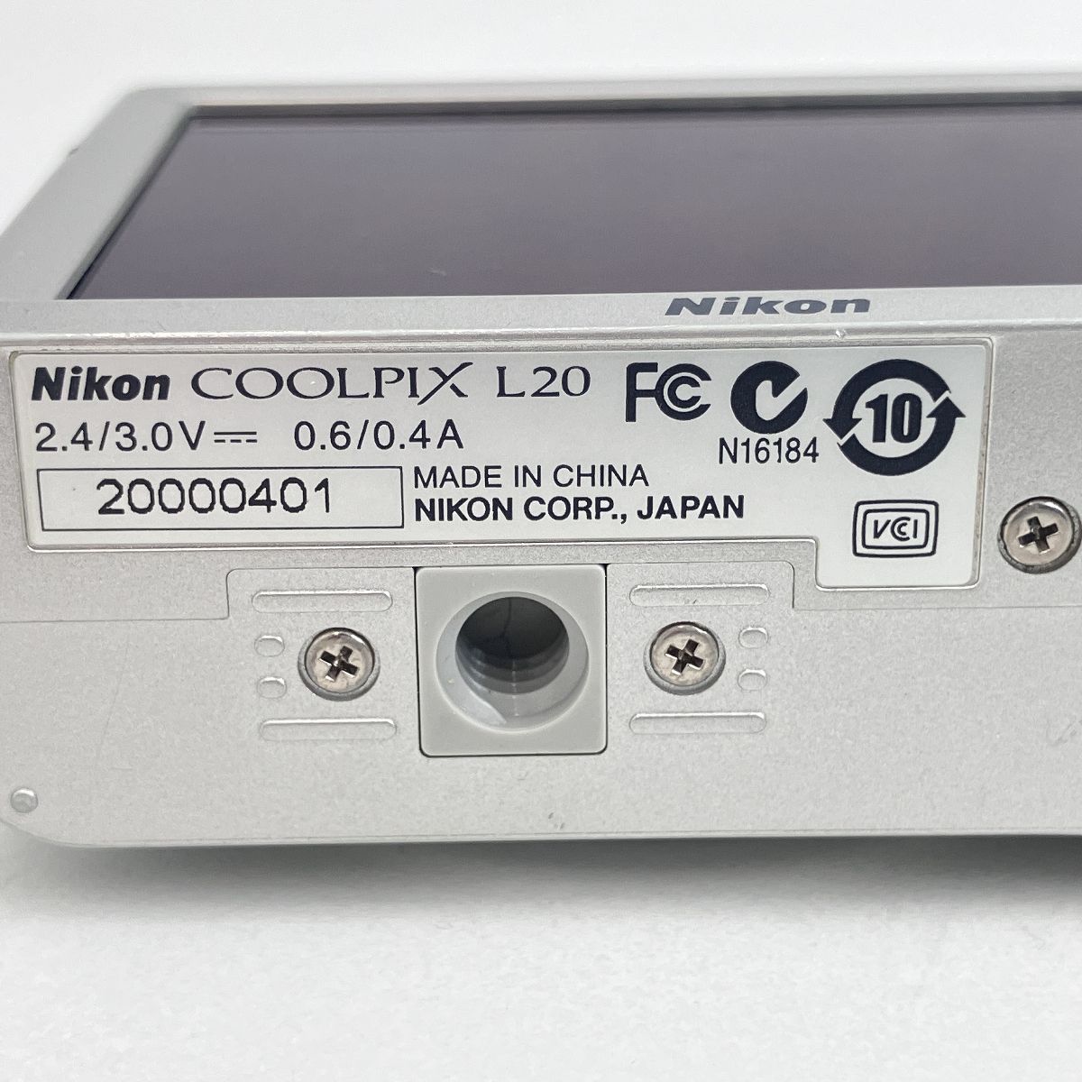 Nikon COOLPIX L20 コンパクト デジタルカメラ 乾電池式 ニコン