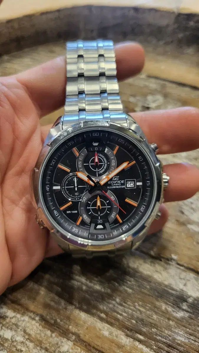CASIO カシオ EDIFICECASIO エディフィス カシオ メタル 時計 EFR ー 536D 1A4