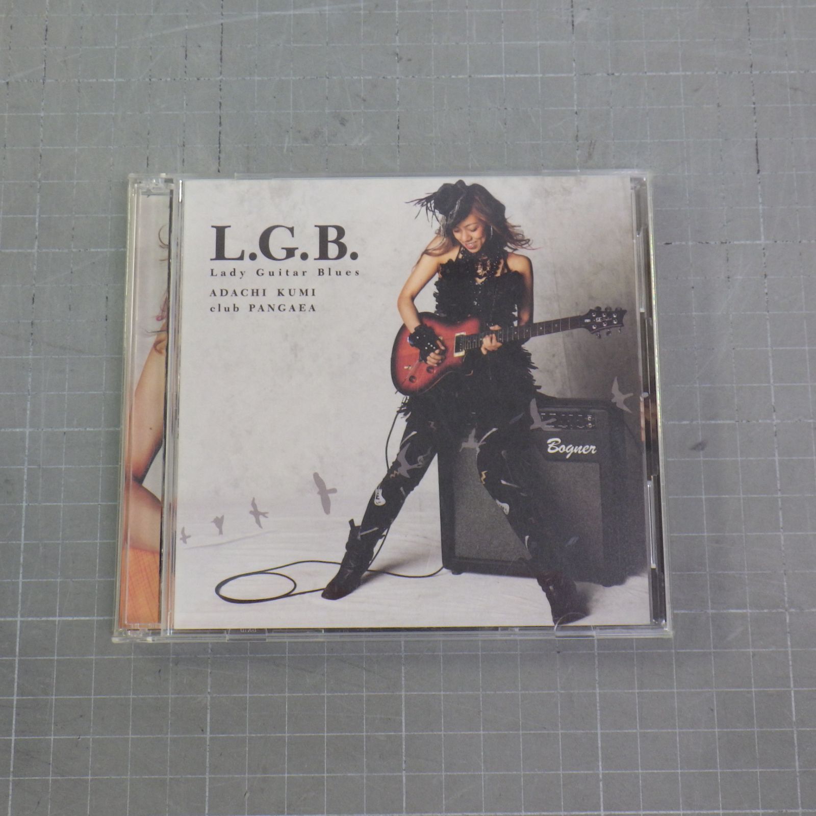 安達久美クラブパンゲア／３ｒｄ　アルバム『Ｌ．Ｇ．Ｂ．』初回限定盤ＣＤ＋ＤＶＤ 安達久美 クラブパンゲア 「L.G.B. Lady Guitar Blues」CD+DVD 2枚組