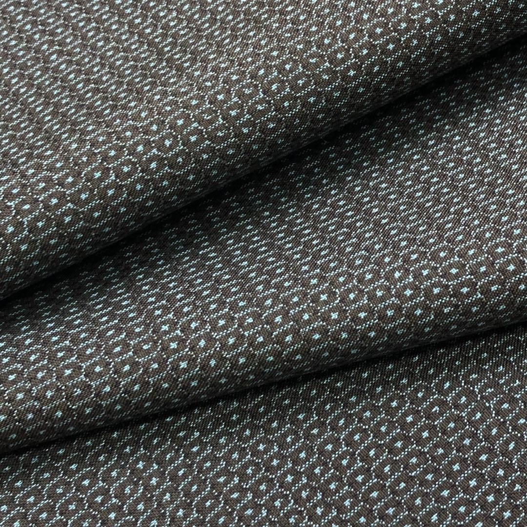 男着物 アンサンブル 本場大島紬 草木染め 黒橡色 キングサイズ M-1123 NICORILABO_COM