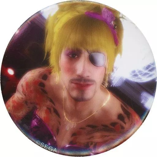 中古】バッジ・ピンズ 真島吾朗(15.ゴロ美) どこでも真島 缶バッジ