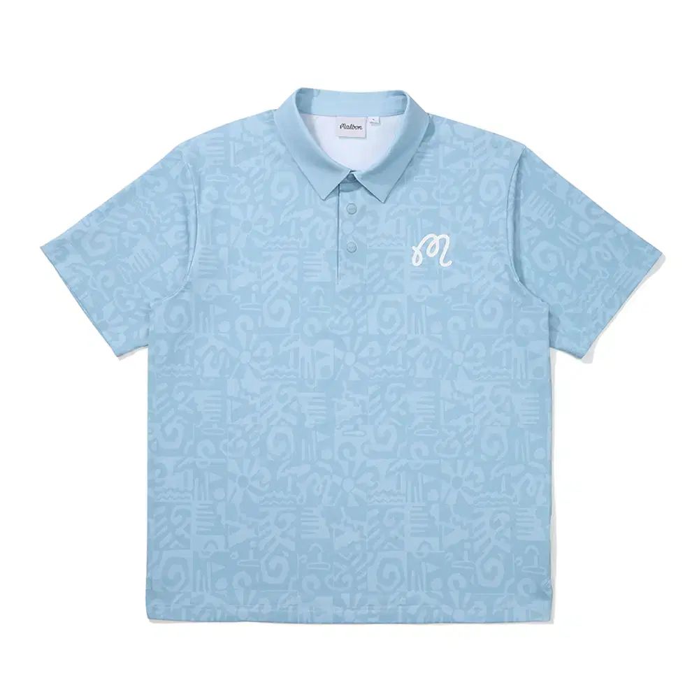 MALBON GOLF マルボンゴルフ ゴルフ 休暇 クラブ 印刷 ポロ Tシャツ 2COLOR