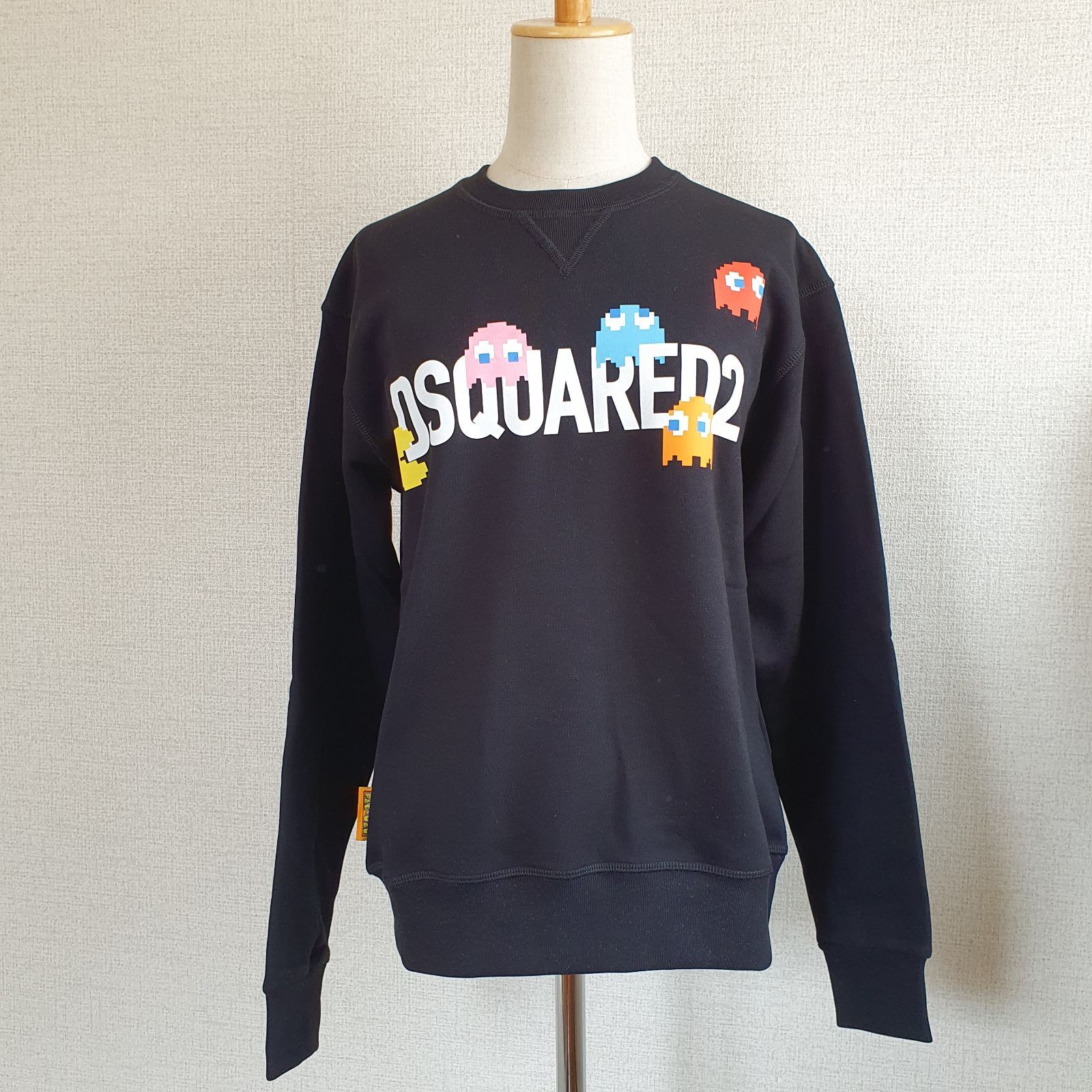 新品・未使用】DSQUARED2 KIDS x Pac-man スウェットシャツ ブラック 