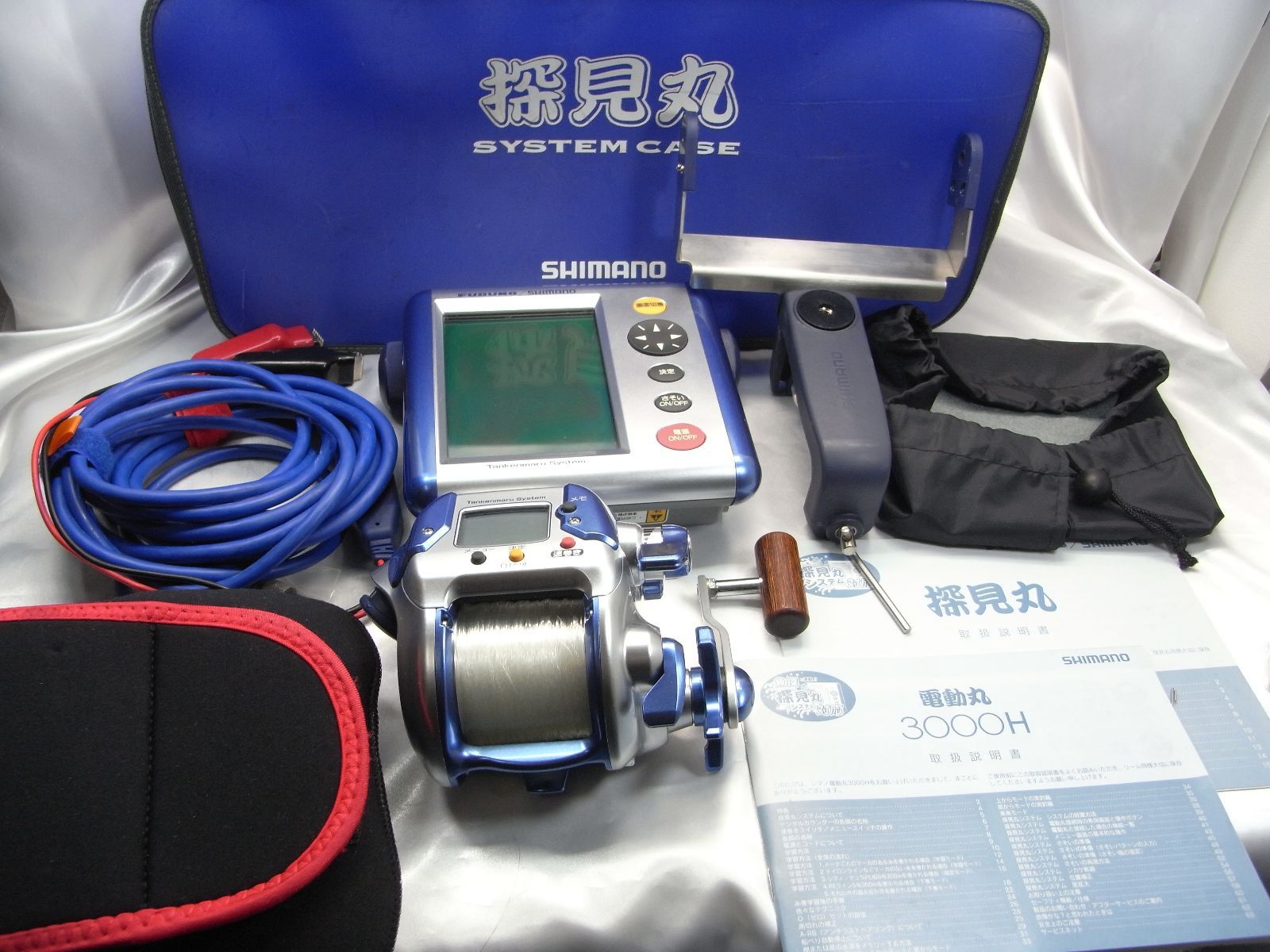シマノ電動丸3000H 通電確認済み コード付（シマノ 電動丸 3000