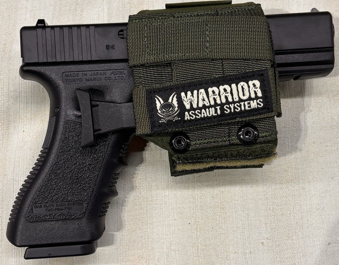 DCI Guns アングルアダプター付きWASユニバーサルピストルホルスター