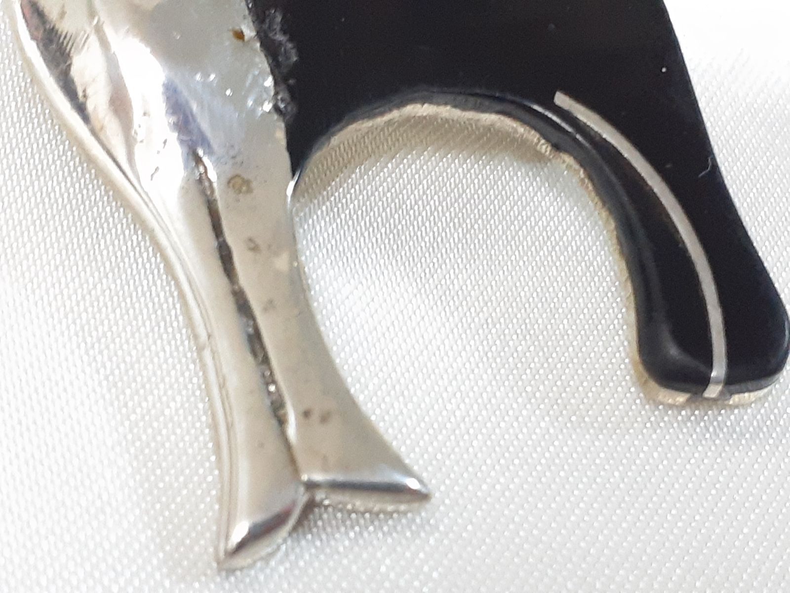 ブローチ ヴィンテージ メキシコ シルバー ネコ SILVER