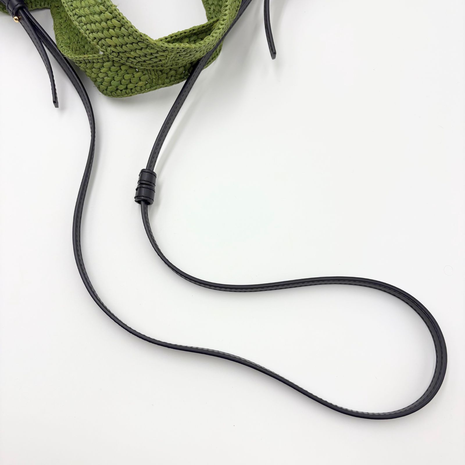 極美品】LOEWE ロエベ ラフィア カゴバッグ かご フォント トート 