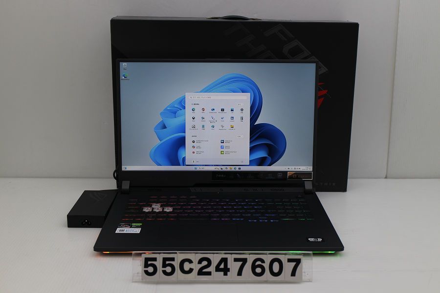 ASUS ROG Strix G17 G713IH Ryzen 7 4800H 2.9GHz/16GB/512GB(SSD)/17.3W/FHD(1920x1080)/Win11/NVIDIA GeForce GTX1650 【55C247607】